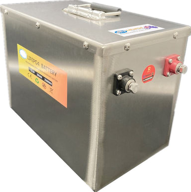 Big Wei 12V 200AH LiFePO4 Battery, Stainless Steel Case SS12200