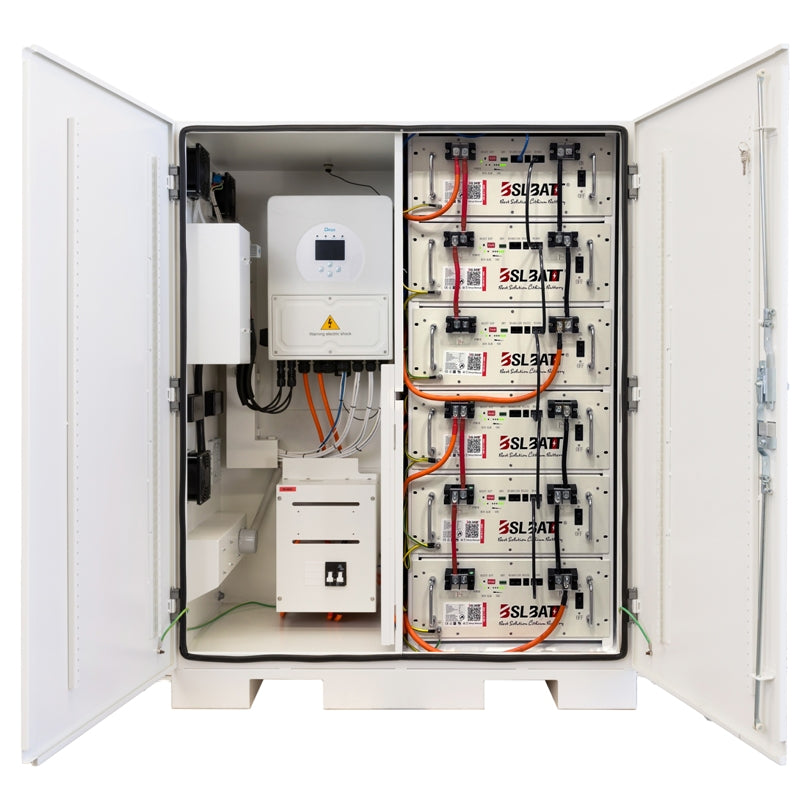Sky Energy Skybox SBX5.0D-H-1 5kW Hybrid (On and Off Grid) Power System Cabinet