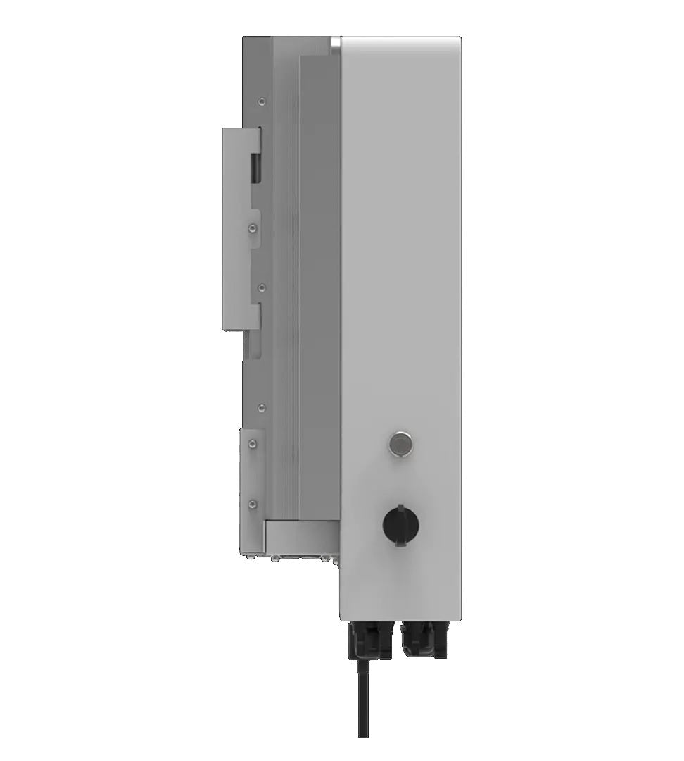 DEYE SUN 8K-SG05-LP1-AU SINGLE PHASE HYBRID CEC APPROVED INVERTER SIDE VIEW