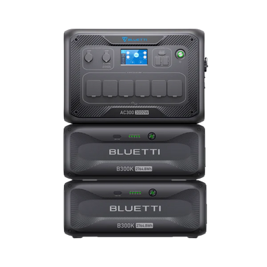 BLUETTI AC300+B300K  X 2 Home Battery Backup Front