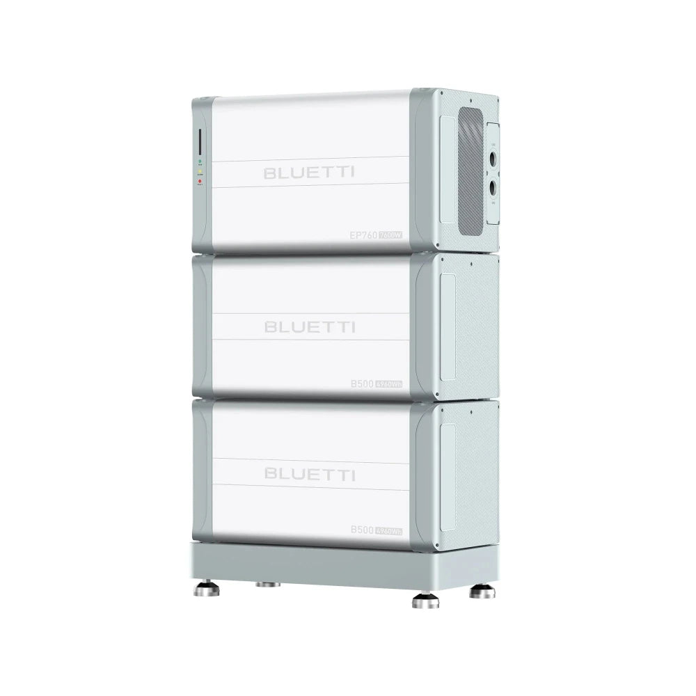 BLUETTI EP760+2*B500 Home Energy Angled