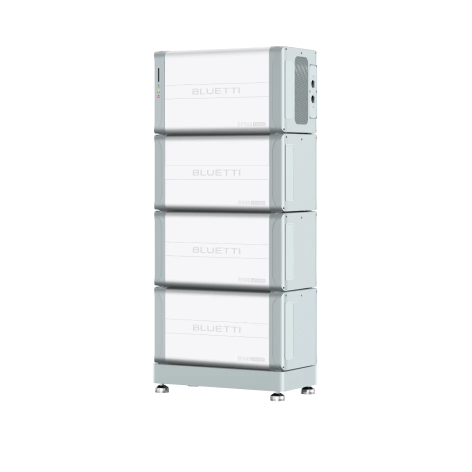 BLUETTI EP760+3*B500 Home Energy Angled