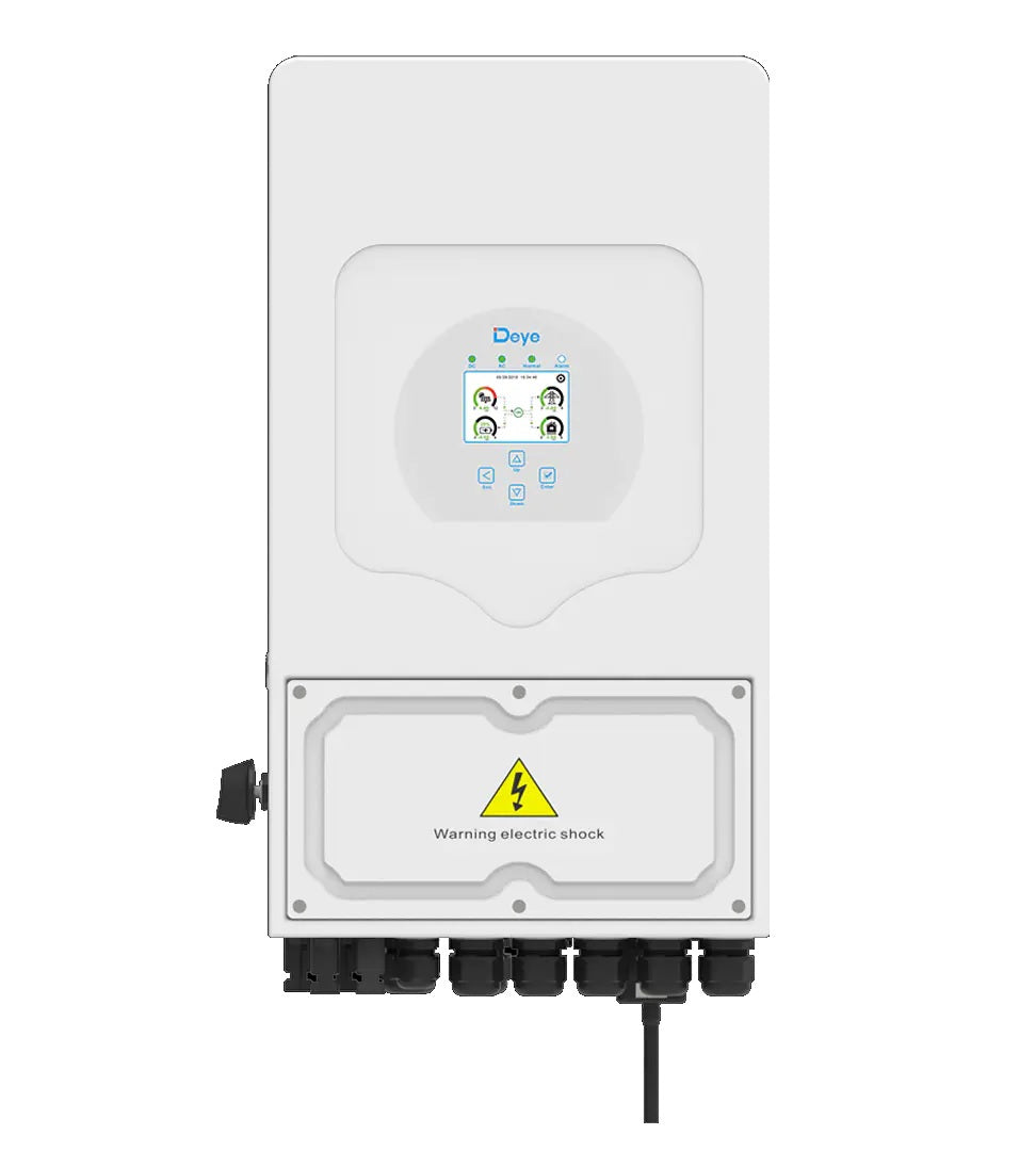 DEYE SUN 8K-SG05-LP1-AU SINGLE PHASE HYBRID CEC APPROVED INVERTER