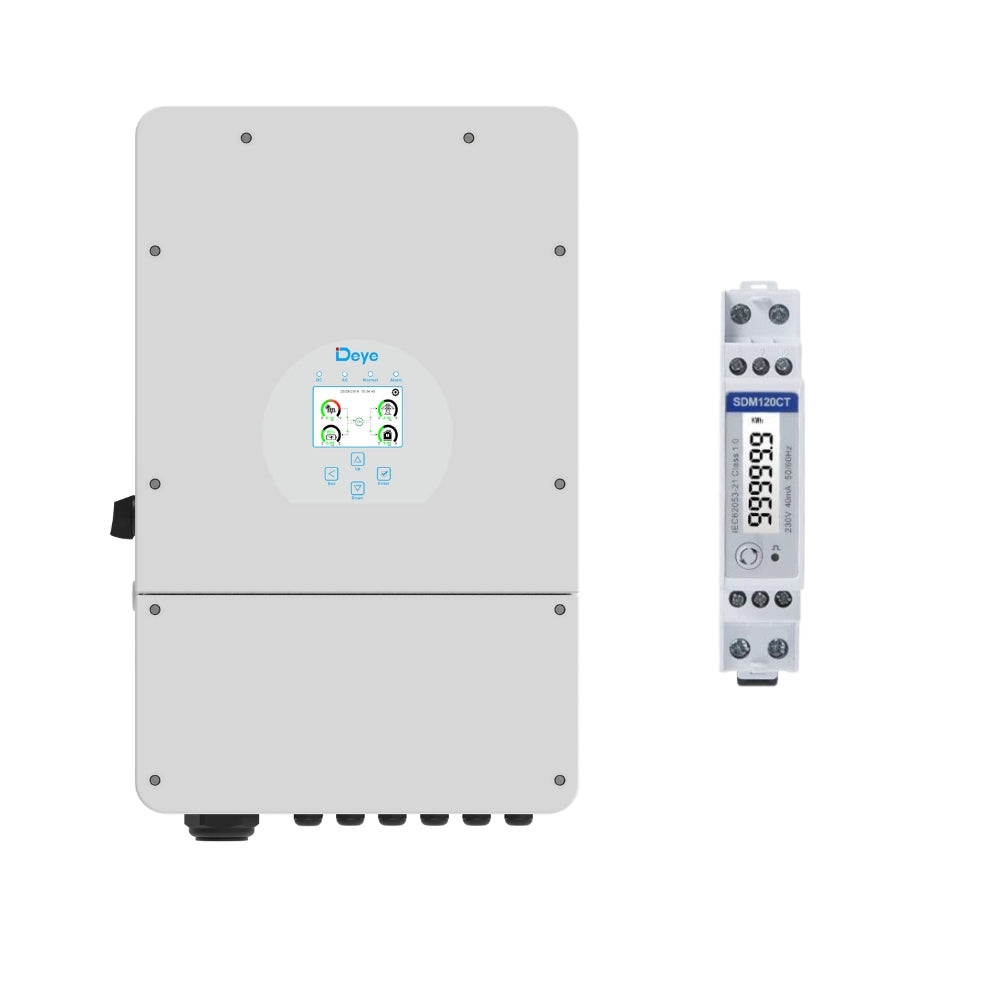 Deye SUN-10K-SG02LP1-AU-AM3 10kW Single Phase Hybrid Inverter With Meter
