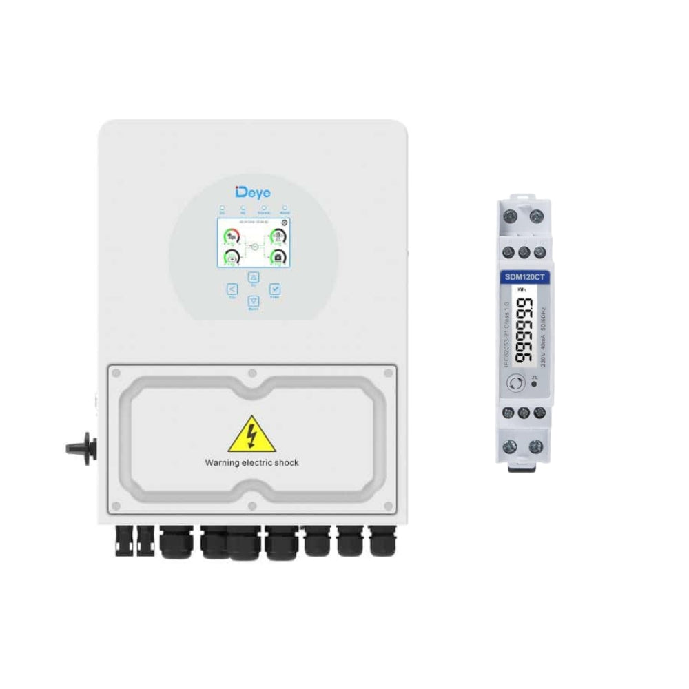 Deye SUN-5K-SG04LP1-AU 5kW 48V Hybrid Inverter With Meter