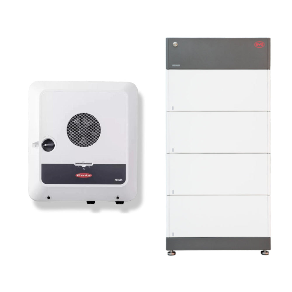 Fronius Primo and 4 BYD HVS Battery Modules