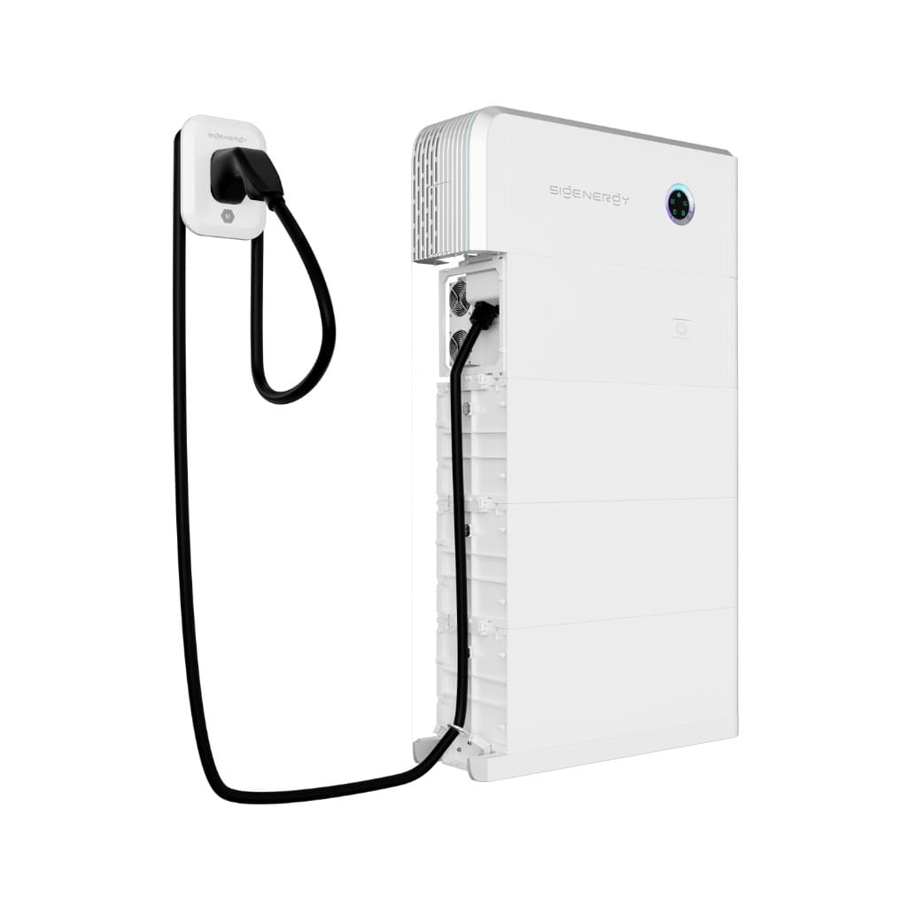 Sigenstor stack with DC EV Charging Module cable internal view