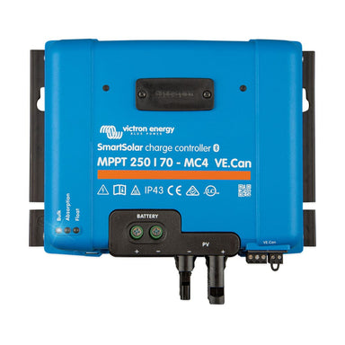 Victron SmartSolar MPPT 250/70 MC4 Charge Controller Front View