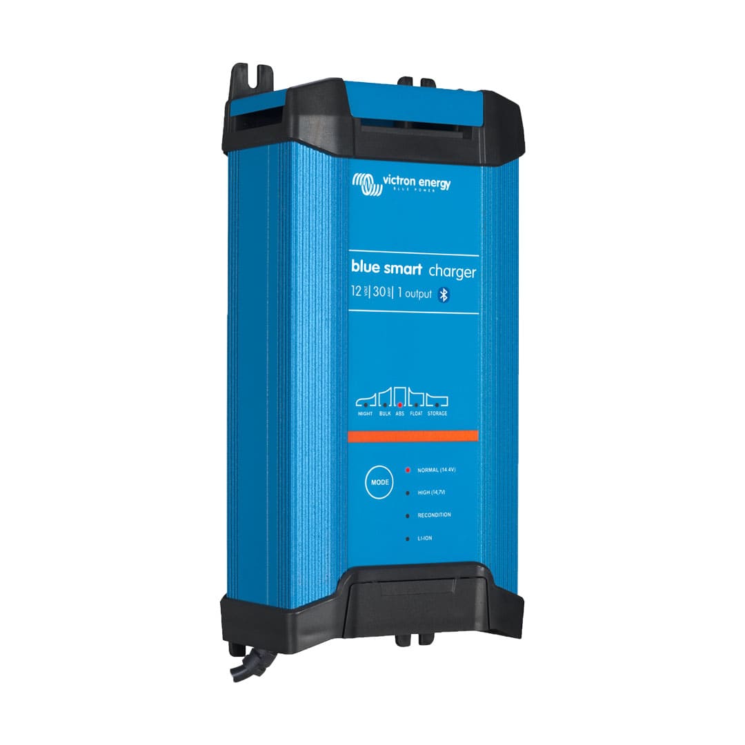 Victron Blue Smart IP22 Charger 12/30 (1) 230V AU/NZ - Side View