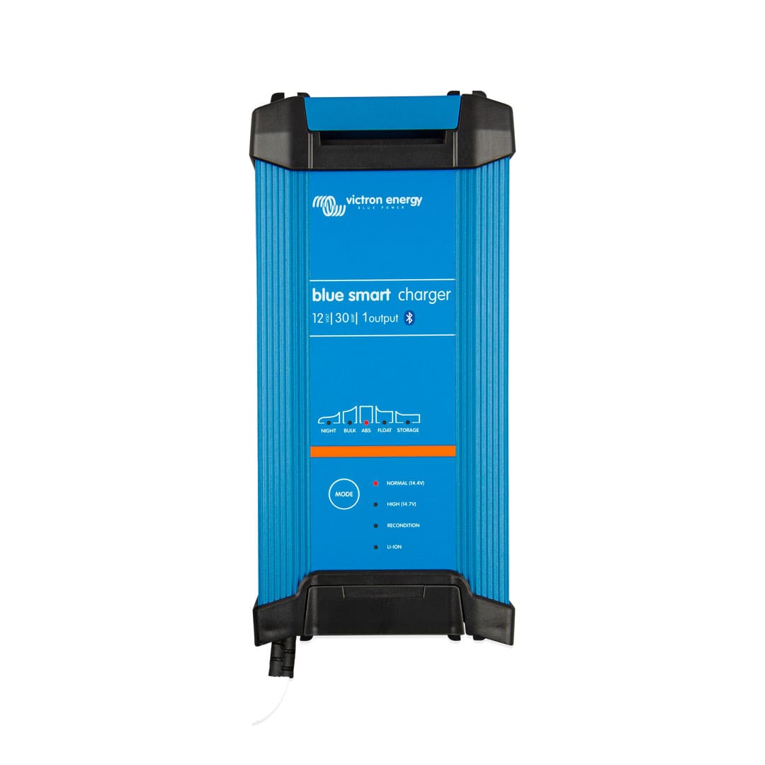 Victron Blue Smart IP22 Charger 12/30 (1) 230V AU/NZ - Front View