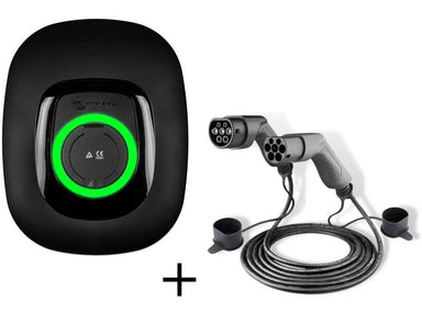 Victron EV Charging station NS BLACK 22kW and 5m 3 Phase Cable Bundle