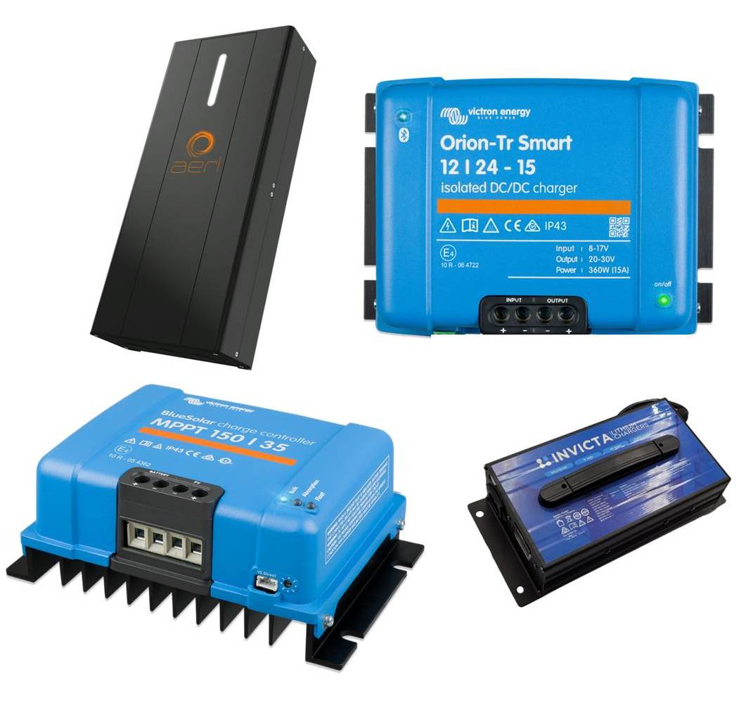 Solar Charge Controllers, Chargers, DC-DC 