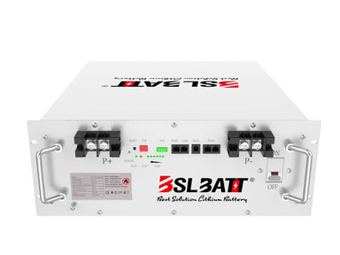BSL 48V 100Ah 5.12kW CEC approved Server Rack Lithium battery- B-LFP48-100E