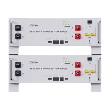 Deye SE-G5.1 PRO-B5.12kWh Battery x 2