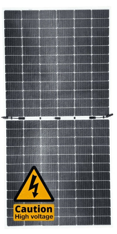 Sunman eArc 430W Slim version, Flexible Solar Panel, CEC Approved - SMF430F-6X24UW