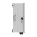 Deye SUN-12K hybrid inverter, side view with DC switch, ON/OFF button and mounting bracket