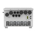 Deye SUN-12K hybrid inverter bottom view with Battery, PV1-3, COM, GEN, LOAD, GRID and WIFI ports