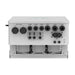 Deye SUN-5K-SG04LP3-AU hybrid inverter, bottom view showing Battery, COM, PV, Grid, Load, Gen and WiFi ports