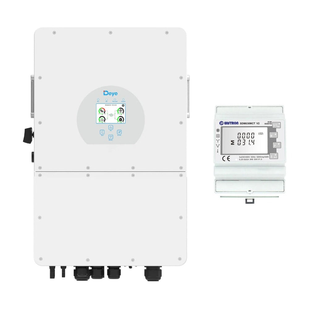 Deye SUN 20K-SG01HP3-AU-AM2 20kW HV 3 Phase Hybrid Inverter With Meter