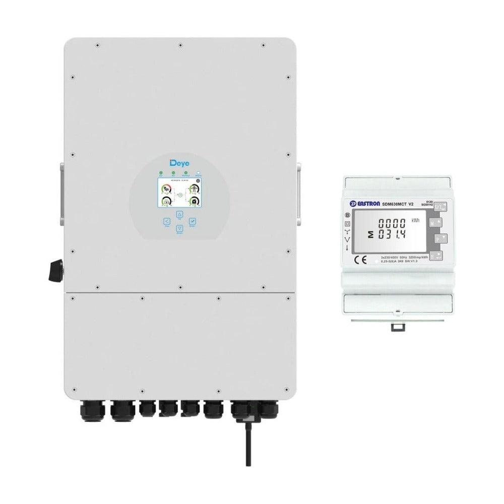 Deye SUN-8K-SG04LP3-AU 8kW 48v 3 Phase Hybrid Inverter With Meter