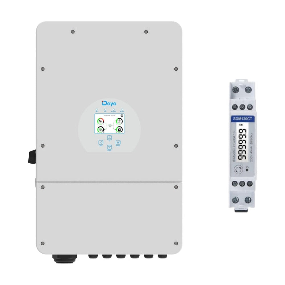 Deye SUN-10K-SG02LP1-AU-AM3 10kW Single Phase Hybrid Inverter With Meter
