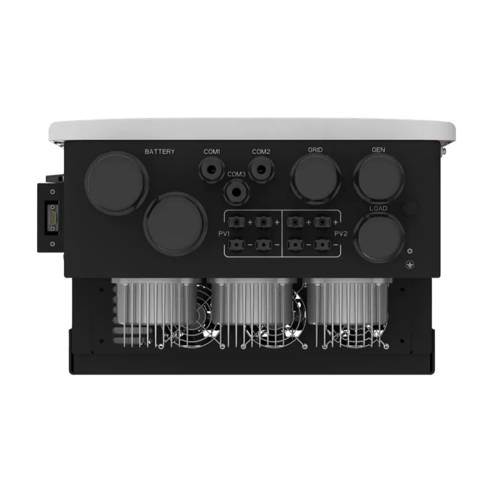 Deye SUN-20K-SG05LP3-AU-SM2 20kW three phase hybrid inverter, terminals and connections