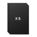 5 x Aiko 108 Cell Neostar 3S54 Mono-Glass All Black N-Type BC Solar Panel