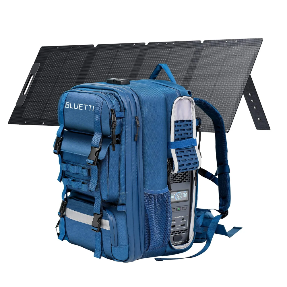 BLUETTI Handsfree 1 Backpack Power Station + PV120D