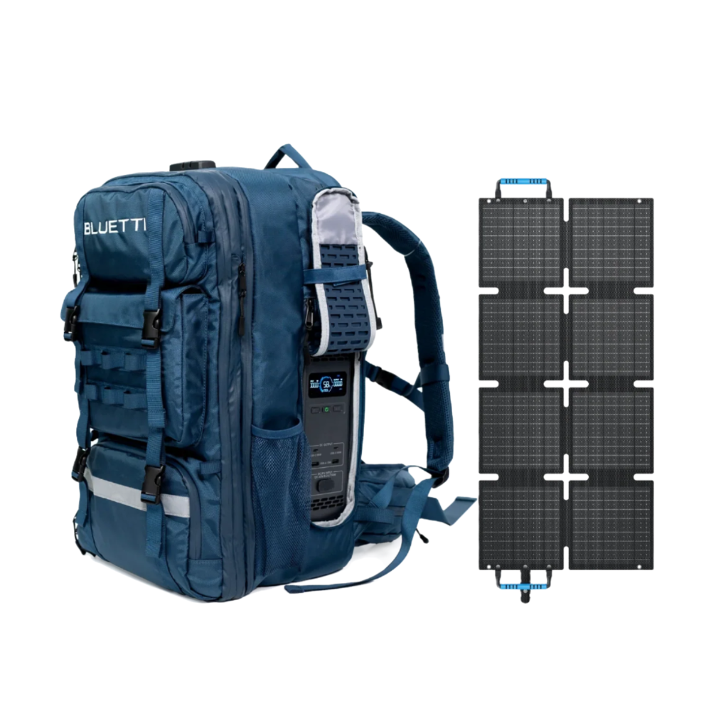 BLUETTI Handsfree 1 Backpack Power Station + PV60F