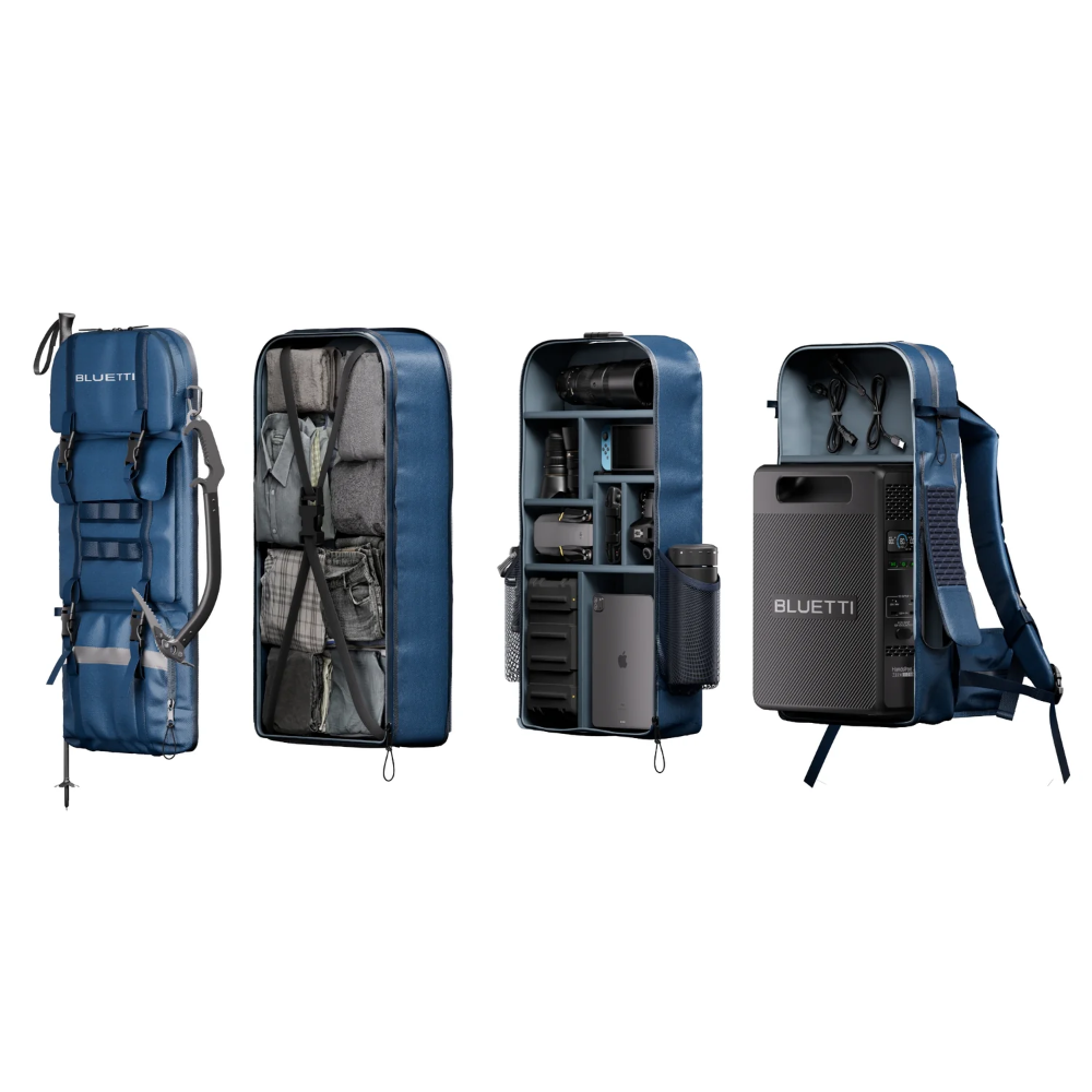 BLUETTI Handsfree 2 Backpack Power Station Inside View