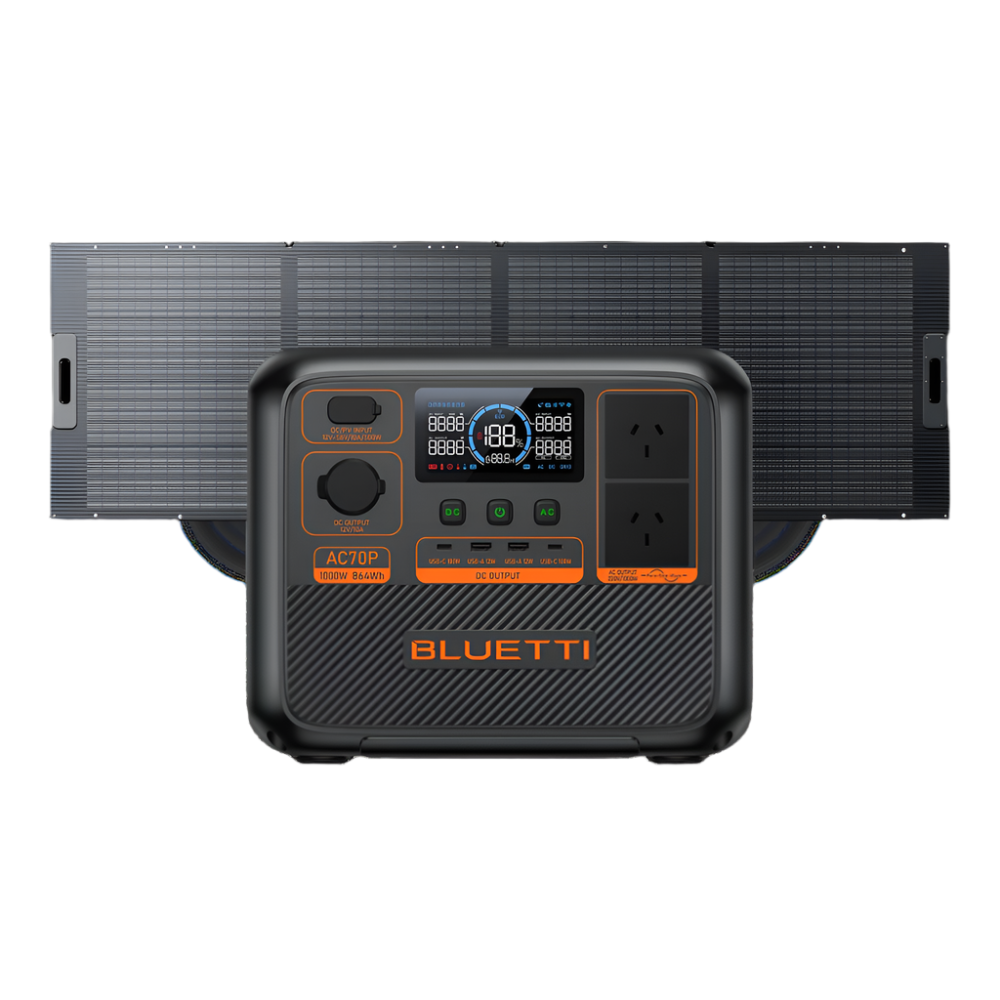 BLUETTI AC70P + PV120D