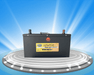 Big Wei Slimline Lithuim Battery 12V 100Ah Front View 2