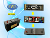 Big Wei Slimline Lithuim Battery 12V 100Ah Top and Inside View
