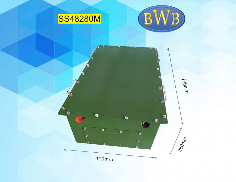 Big Wei 48V 280AH Marine LiFePO4 Battery Deep Cycle BWB SS48280(M) - Dimensions
