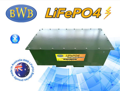 Big Wei 48V 280AH Marine LiFePO4 Battery Deep Cycle BWB SS48280(M) - Top View