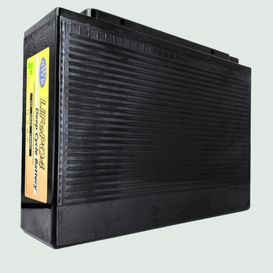 Big Wei Slimline Lithuim Battery 12V 100Ah MB Series Front View