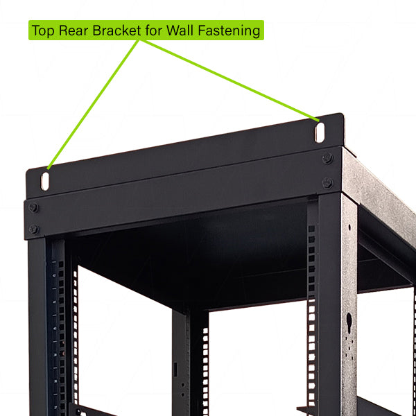 Enepower EBC50H-ID Black Indoor Open Rack Battery Cabinet 10