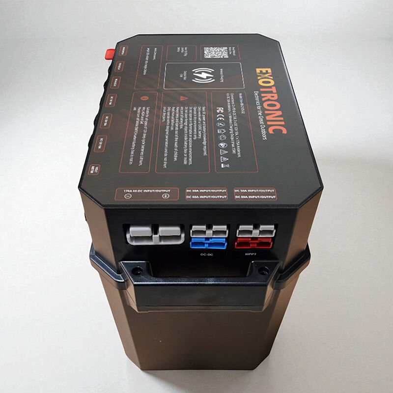 Exotronic Pre-wired  Battery Box Side