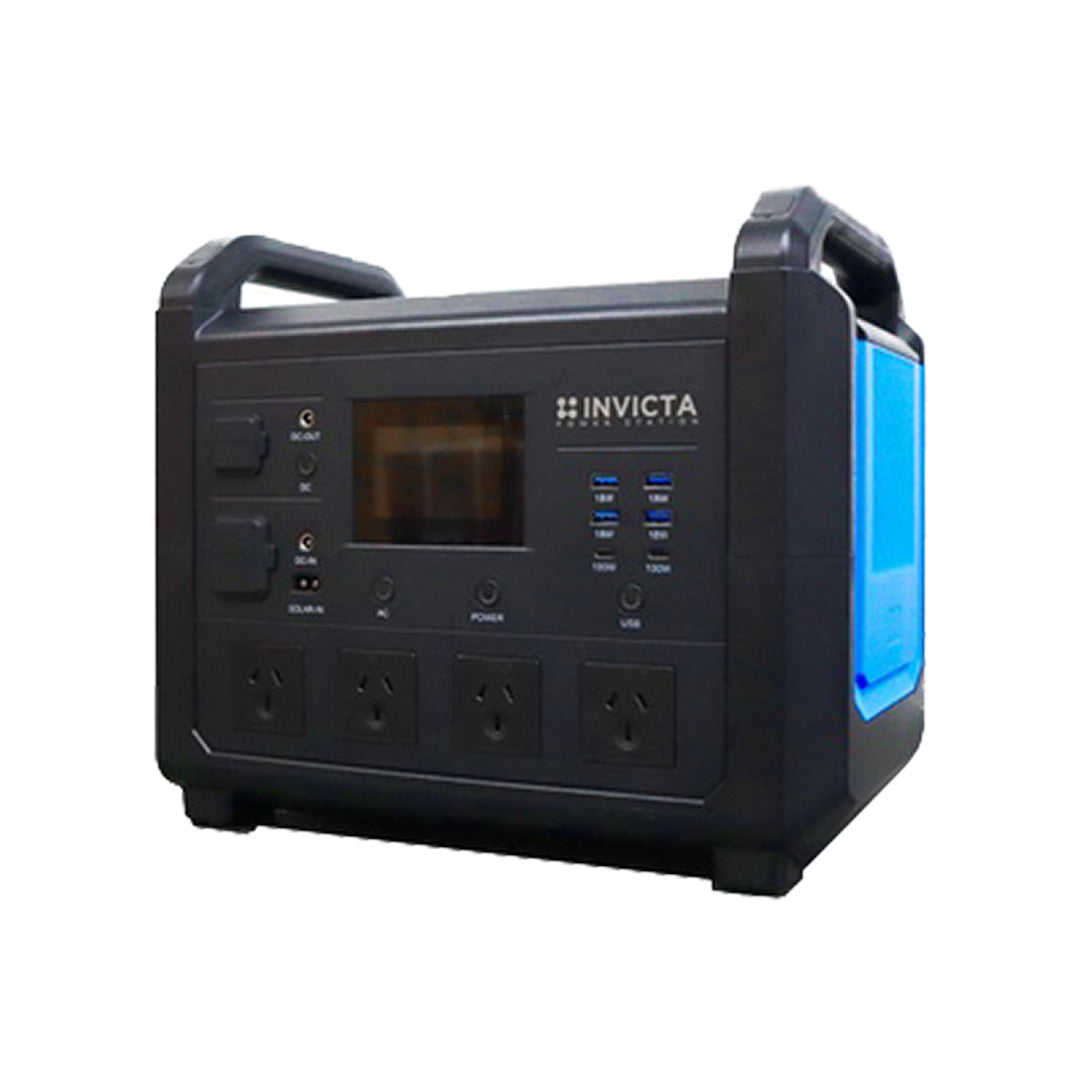 Invicta 12.8V 116Ah 1600W Portable Lithium Power Station - SNLPS1600 ...