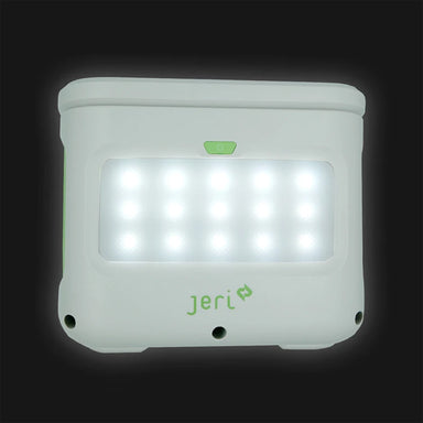 Jeri V10 Lithium Portable Power Station - Front View - LED Lights