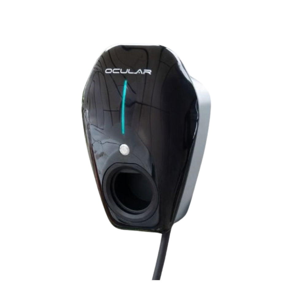 Ocular IQ Home Solar 7-22kW AC EV Charger with Cable Black