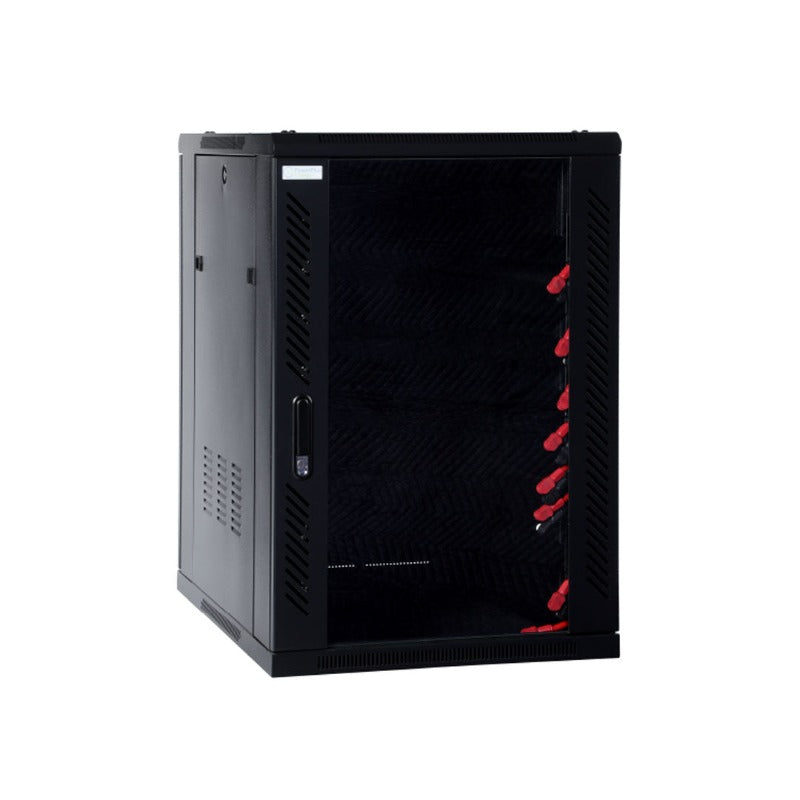 PowerPlus Energy 8x Battery Cabinet IP21 - PIR8C Front angled view