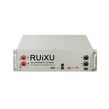 Ruixu RX-LFP48100 48v 100Ah 5.12kWh LifePO4 Server Rack Battery
