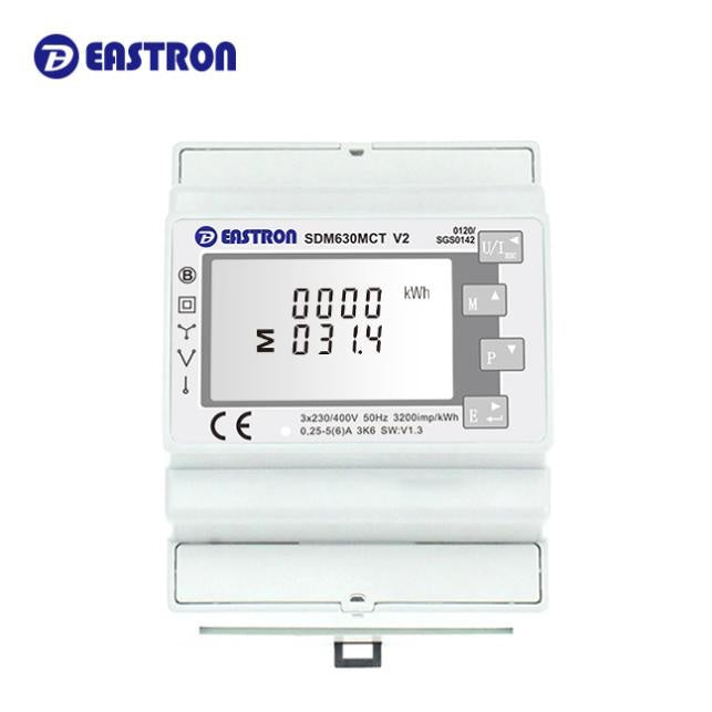 SDM630MCT-ETL/ESCT-T24 3 Phase Smart Meter Front