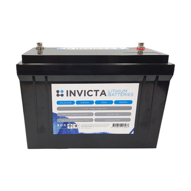 Invicta Lithium 12V 125Ah IEC62619 Certified Lifepo4 Battery, camping, 4x4, boat- SNL12V125S