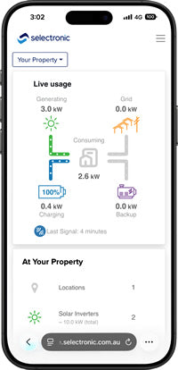Selectronic Select.live 2 App