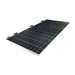 Sunman eArc 520W SMF520J-12X12UW flexible solar panel, angled view showing the three junction boxes along one edge