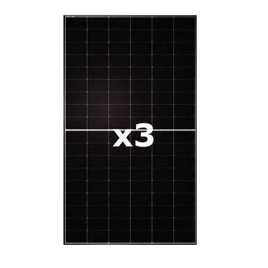 TW Solar 510W N-Type Bifacial Dual Glass Solar Panel x 3