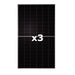 TW Solar 510W N-Type Bifacial Dual Glass Solar Panel x 3