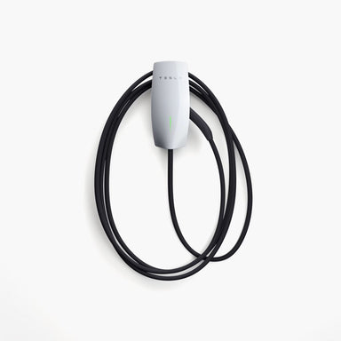 Tesla EV Charger Gen Front View With Cables